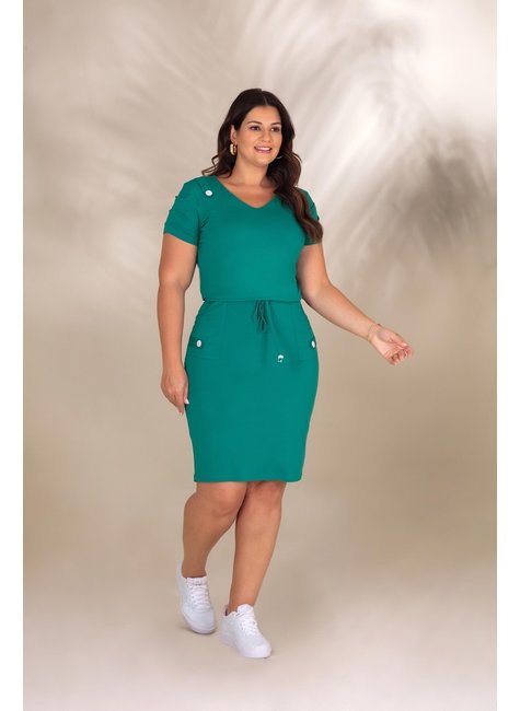 Malha Soltinho Vestido De Malha Curto Plus Size Plus Size Vestido