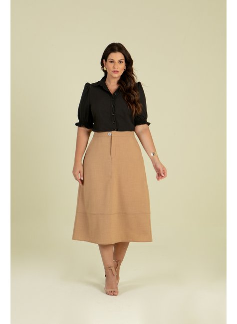 Saia Midi Comprar Saia Evase Midi Evase Comprar Saia De Linho Saia