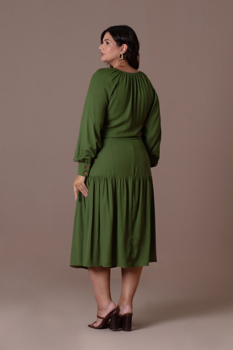 Conjunto Plus Size De Viscose Com Blusa Manga Longa Hadaza
