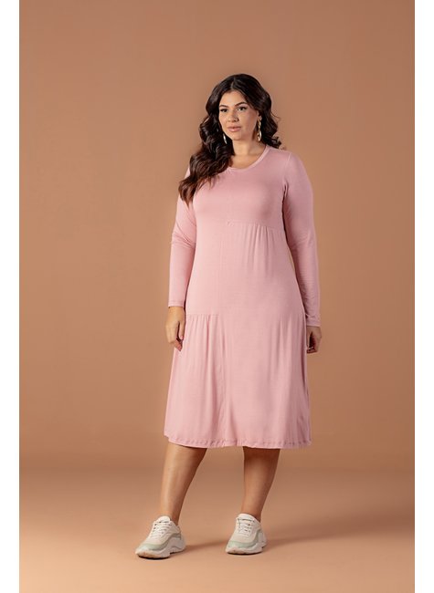 Moda Modesta Comprar Vestidos Midi Atacado Vestido Midi Plus Size