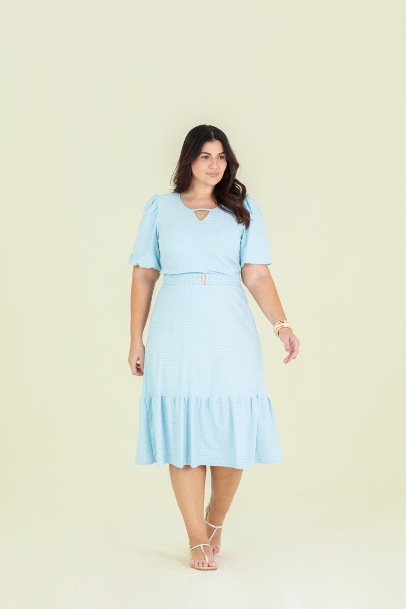 sachin and babi light blue dress The Drop Waist Dress