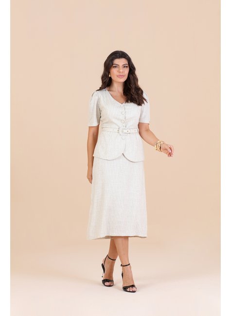 Blazer Com Saia Midi Tule Saia Midi E Blazer Saia Rodada Conjunto